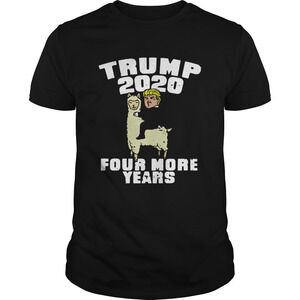 Llama Trump Four More Years Shirt